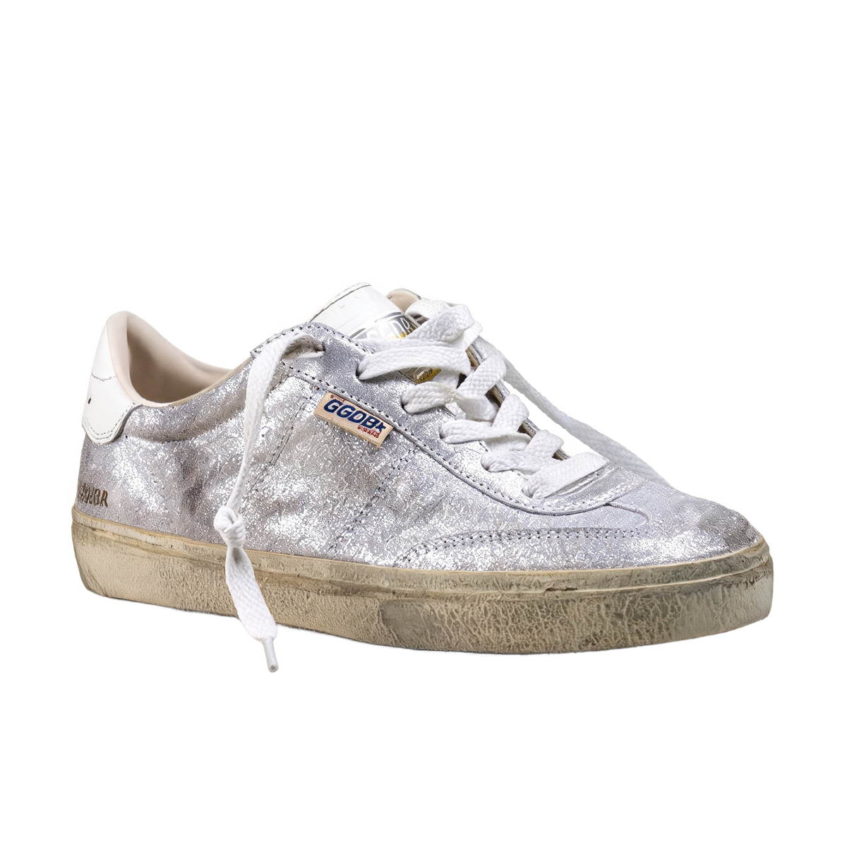 Golden Goose Soul Star Sneakers Silver