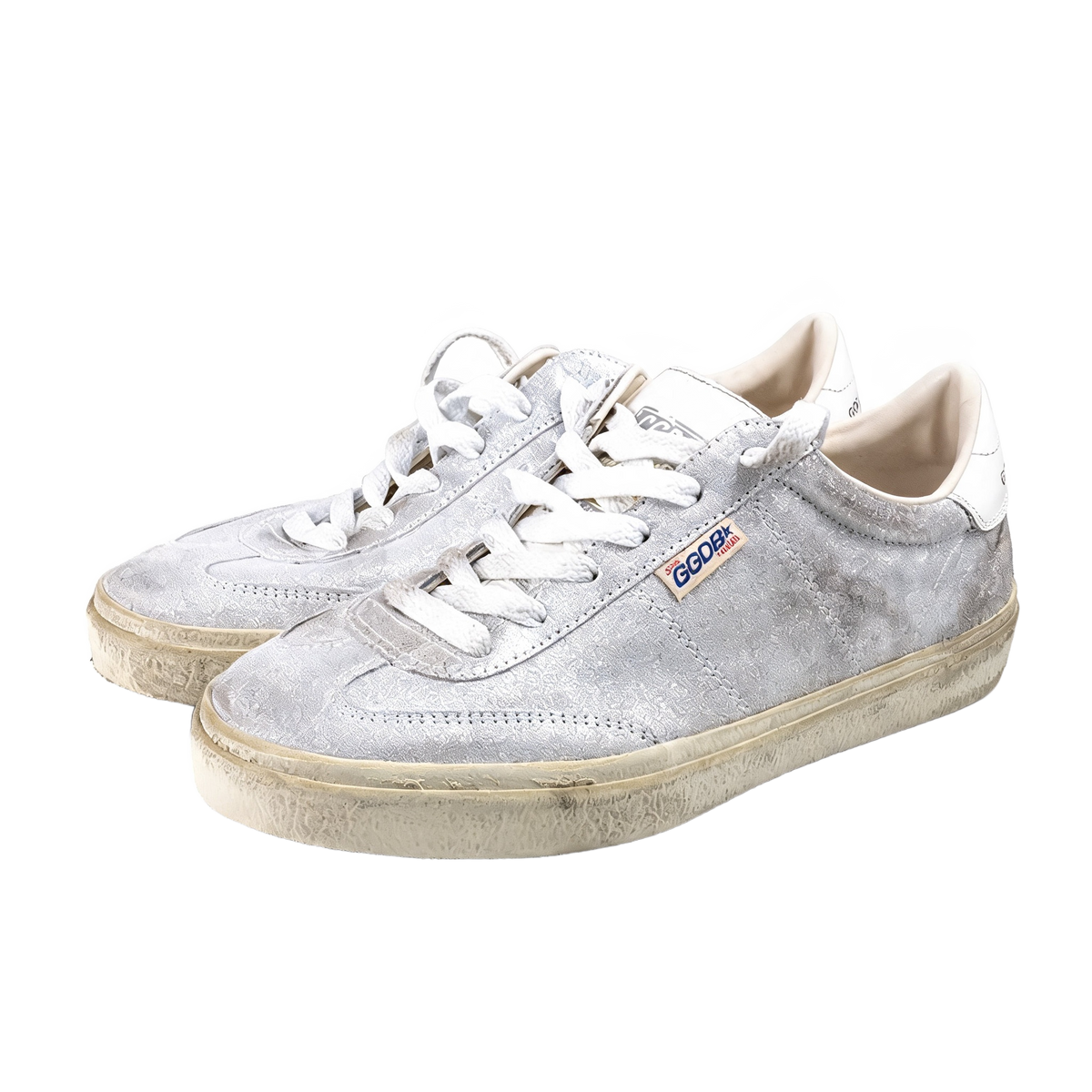 Golden Goose Soul Star Sneakers Silver