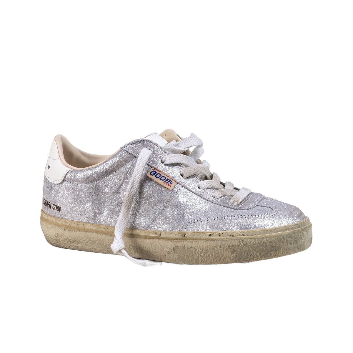 Golden Goose Soul Star Sneakers Silver