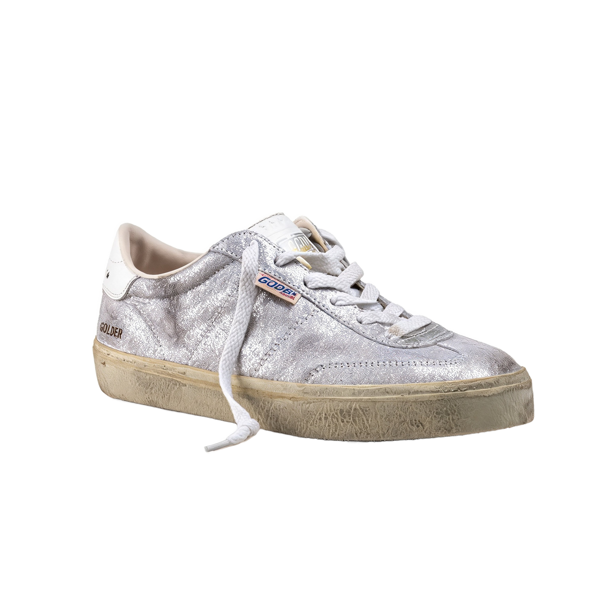 Golden Goose Soul Star Sneakers Silver