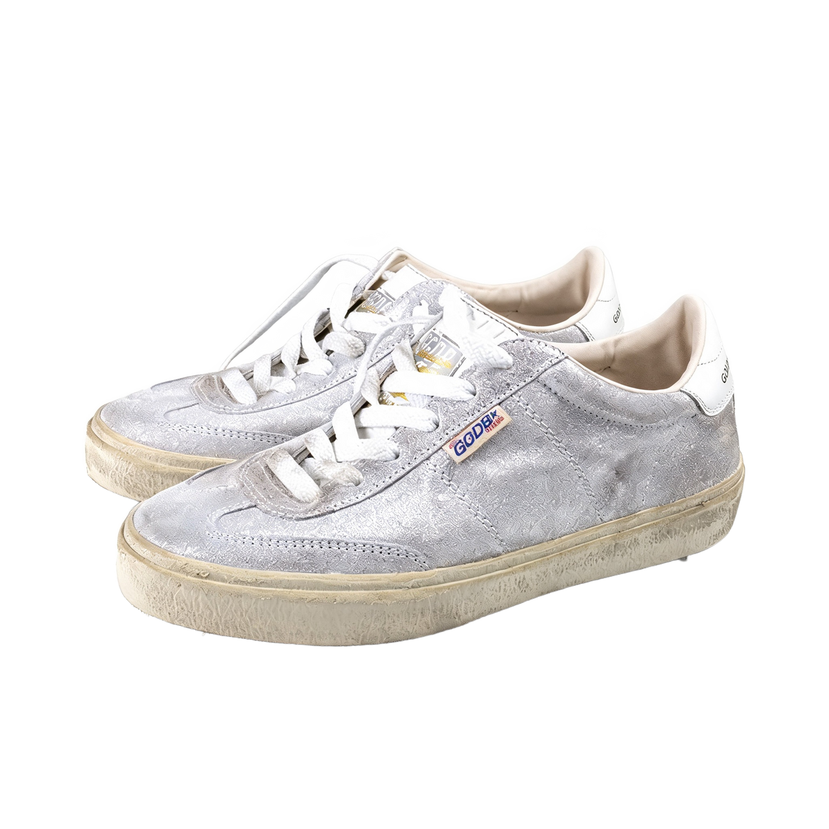 Golden Goose Soul Star Sneakers Silver