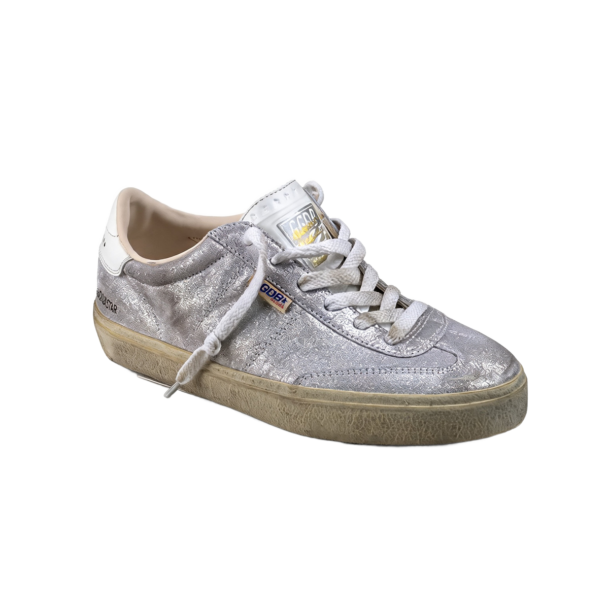 Golden Goose Soul Star Sneakers Silver