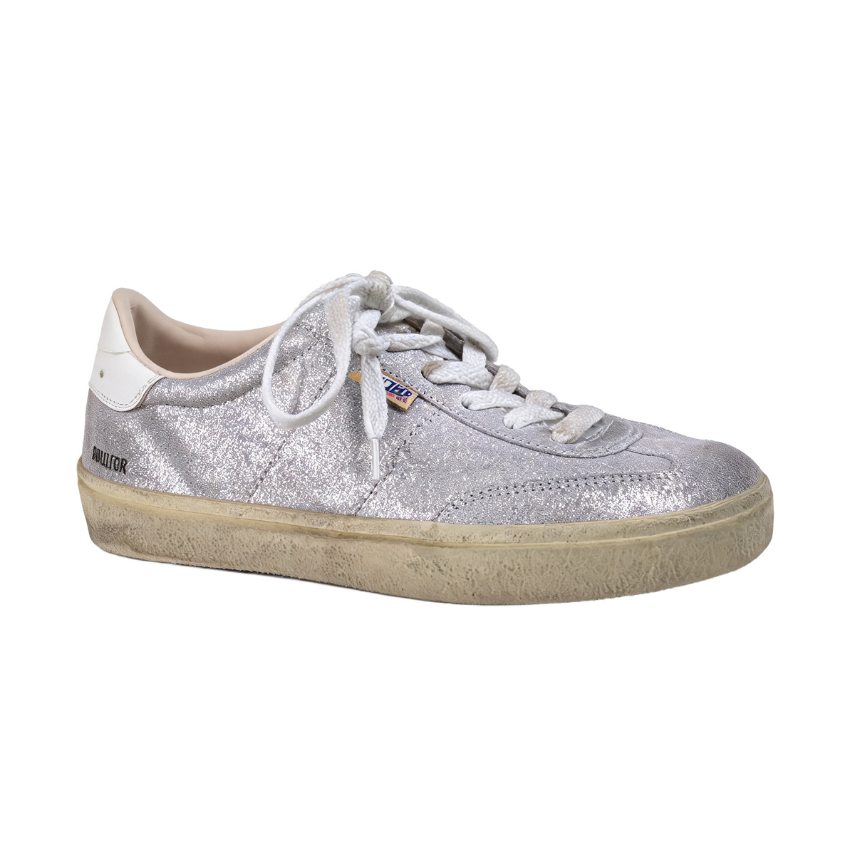 Golden Goose Soul Star Sneakers Silver