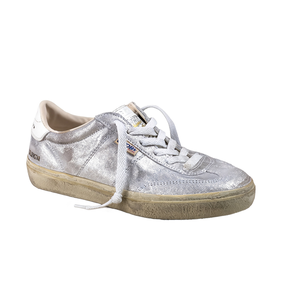 Golden Goose Soul Star Sneakers Silver
