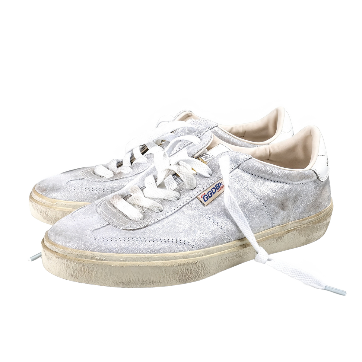 Golden Goose Soul Star Sneakers Silver