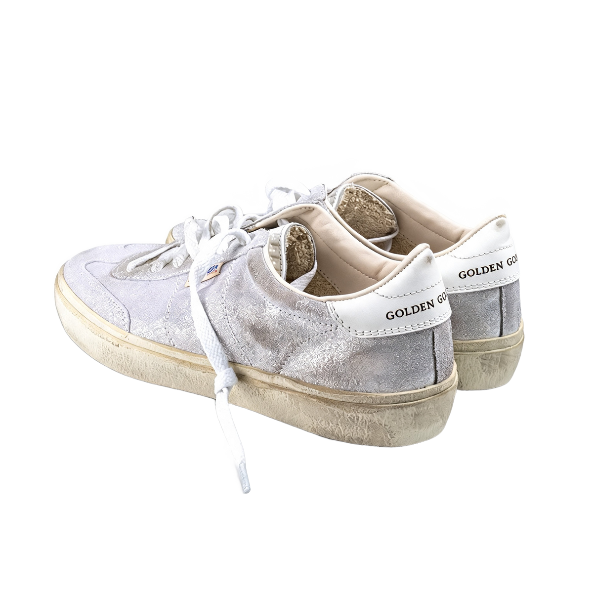 Golden Goose Soul Star Sneakers Silver