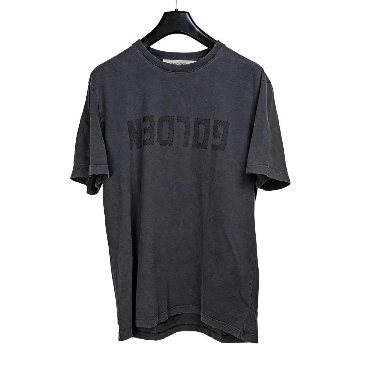 Golden Goose T-Shirt with Logo Anthracite